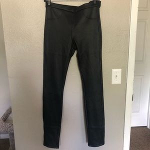 Never worn BCBGMAXAZRIA Leather pants